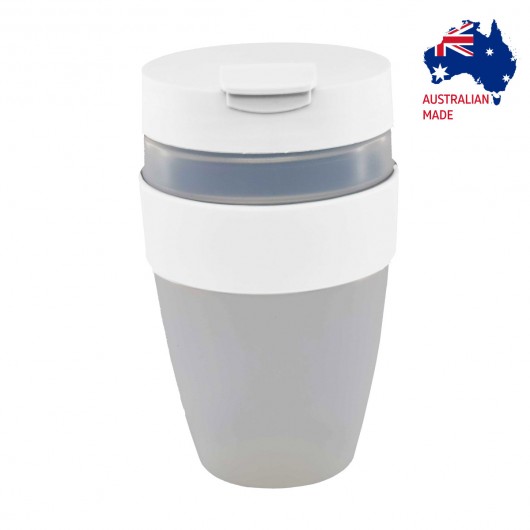 Clear Mi-Cups White